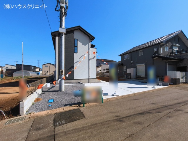 千葉県柏市大室の新築戸建て完成写真 2026年3月4日撮影