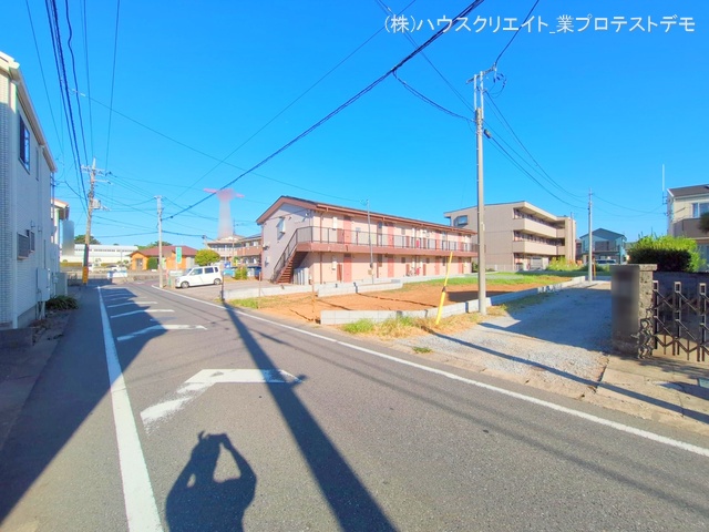 千葉県船橋市習志野２丁目の新築戸建て更地・土地写真 2025年9月1日撮影