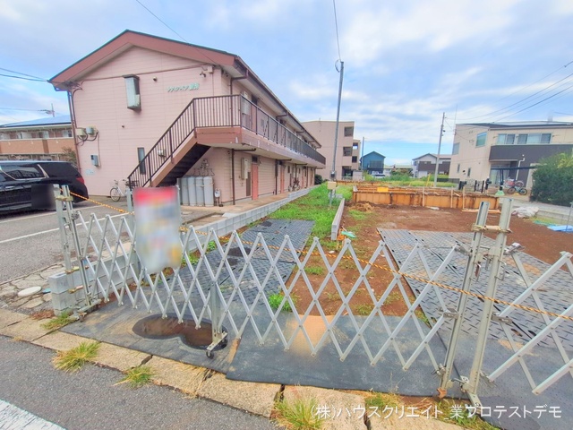 千葉県船橋市習志野２丁目の新築戸建て基礎写真 2025年9月29日撮影