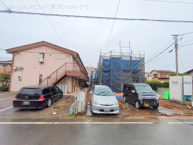 千葉県船橋市習志野２丁目の新築戸建てシート写真 2025年10月21日撮影