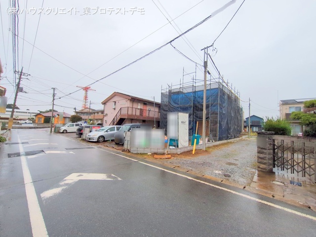 千葉県船橋市習志野２丁目の新築戸建てシート写真 2025年10月21日撮影