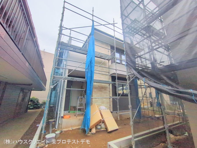 千葉県船橋市習志野２丁目の新築戸建てシート写真 2025年11月12日撮影