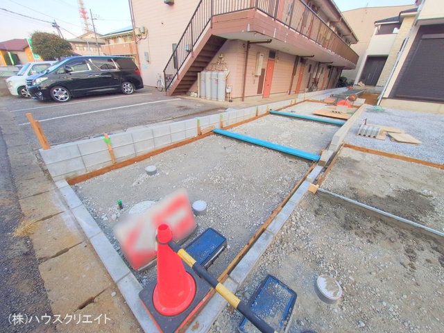 千葉県船橋市習志野2丁目の新築戸建て外構写真 2025年12月1日撮影