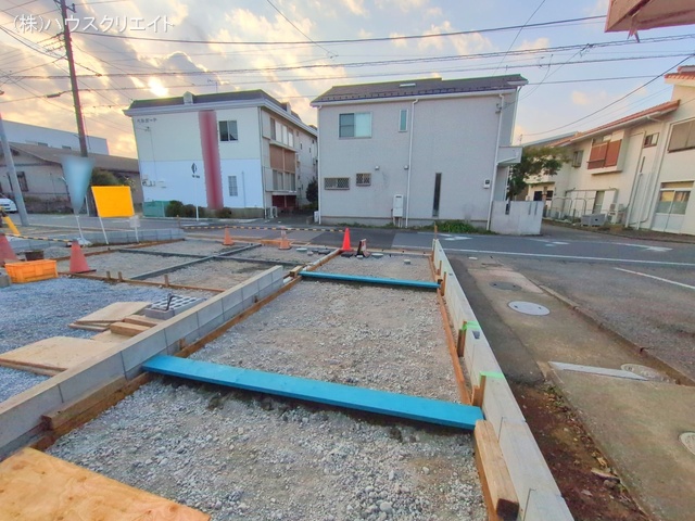 千葉県船橋市習志野2丁目の新築戸建て外構写真 2025年12月1日撮影