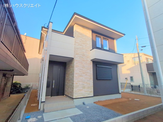 千葉県船橋市習志野2丁目の新築戸建て完成写真 2025年12月22日撮影