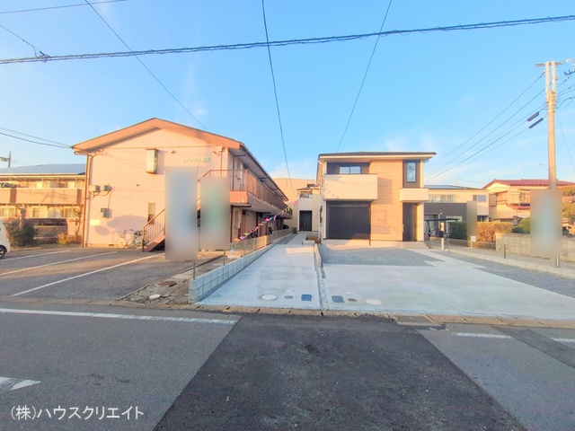 千葉県船橋市習志野2丁目の新築戸建て完成写真 2025年12月22日撮影