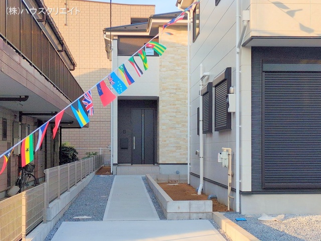 千葉県船橋市習志野2丁目の新築戸建て完成写真 2025年12月22日撮影