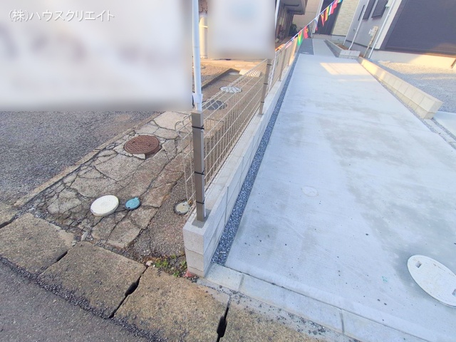 千葉県船橋市習志野2丁目の新築戸建て完成写真 2025年12月22日撮影