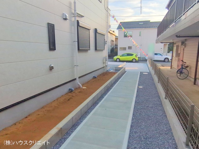 千葉県船橋市習志野2丁目の新築戸建て完成写真 2025年12月22日撮影