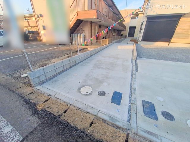 千葉県船橋市習志野2丁目の新築戸建て完成写真 2025年12月22日撮影