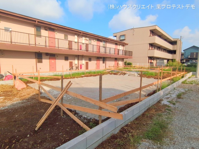 千葉県船橋市習志野２丁目の新築戸建て基礎写真 2025年9月16日撮影