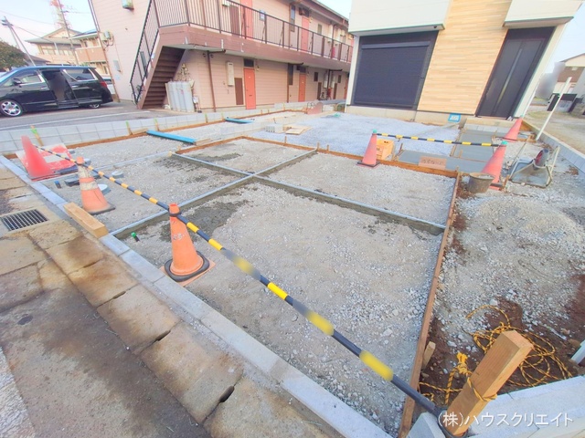 千葉県船橋市習志野2丁目の新築戸建て外構写真 2025年12月1日撮影