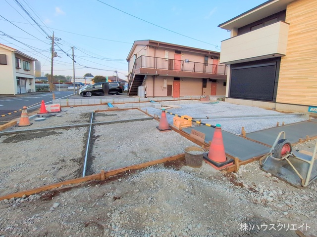 千葉県船橋市習志野2丁目の新築戸建て外構写真 2025年12月1日撮影