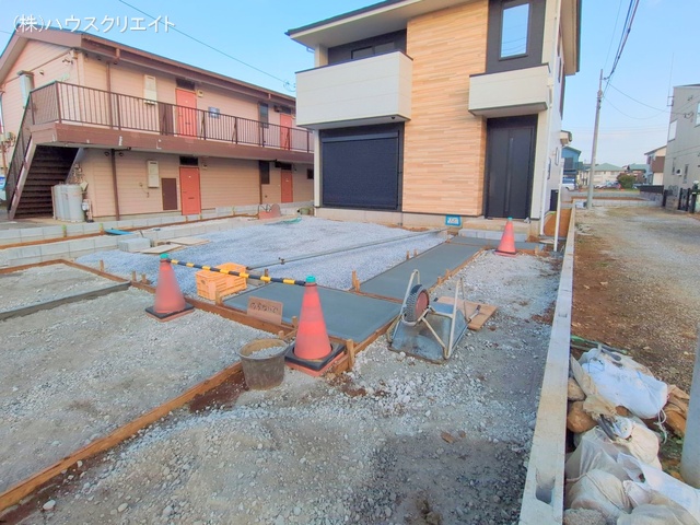 千葉県船橋市習志野2丁目の新築戸建て外構写真 2025年12月1日撮影