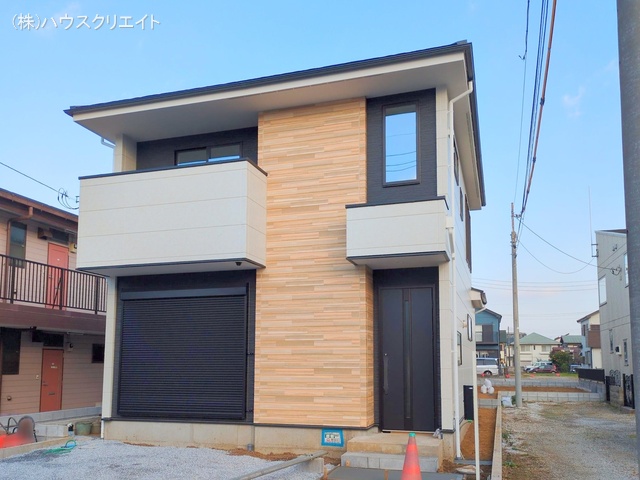 千葉県船橋市習志野2丁目の新築戸建て外構写真 2025年12月1日撮影