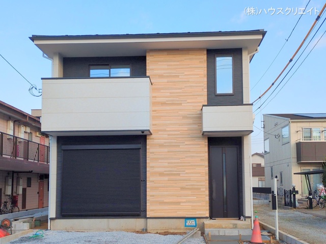 千葉県船橋市習志野2丁目の新築戸建て外構写真 2025年12月1日撮影