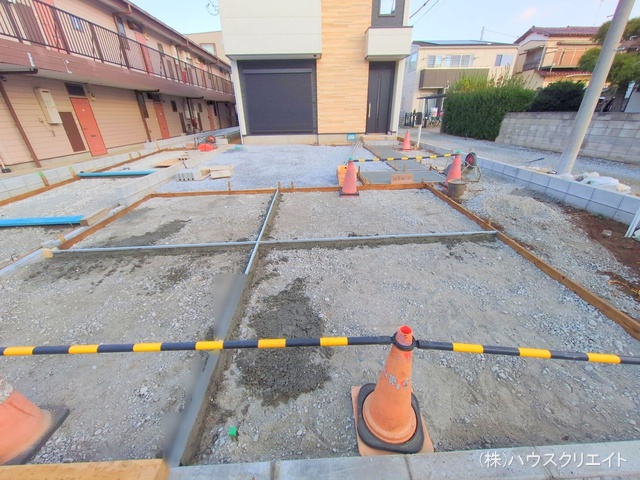 千葉県船橋市習志野2丁目の新築戸建て外構写真 2025年12月1日撮影