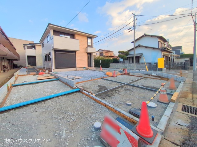 千葉県船橋市習志野2丁目の新築戸建て外構写真 2025年12月1日撮影