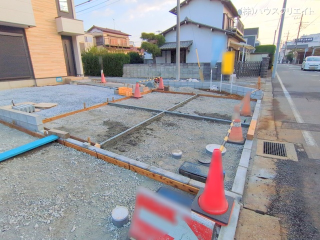 千葉県船橋市習志野2丁目の新築戸建て外構写真 2025年12月1日撮影