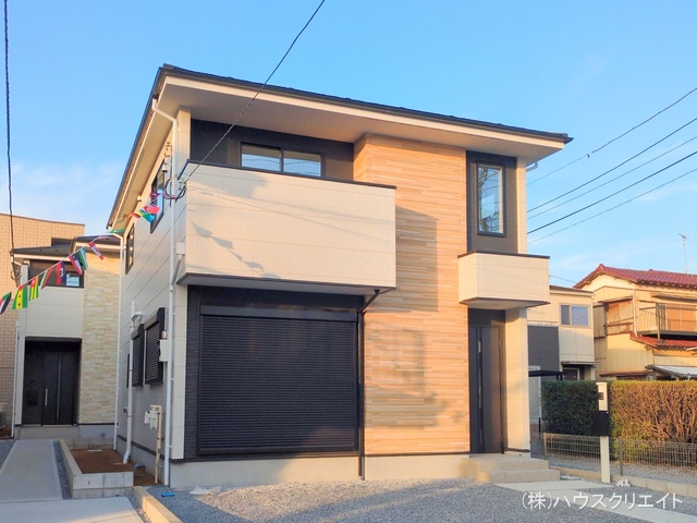 千葉県船橋市習志野2丁目の新築戸建て完成写真 2025年12月22日撮影