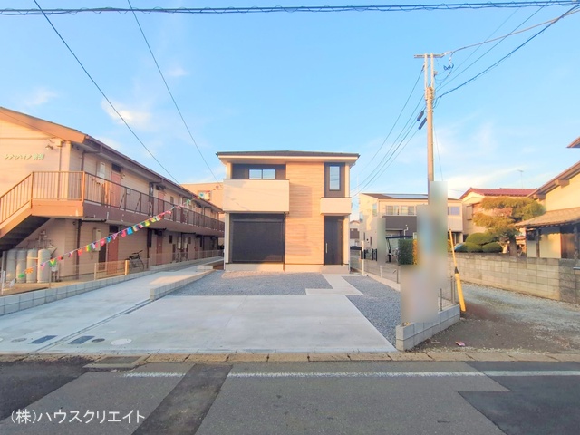 千葉県船橋市習志野2丁目の新築戸建て完成写真 2025年12月22日撮影