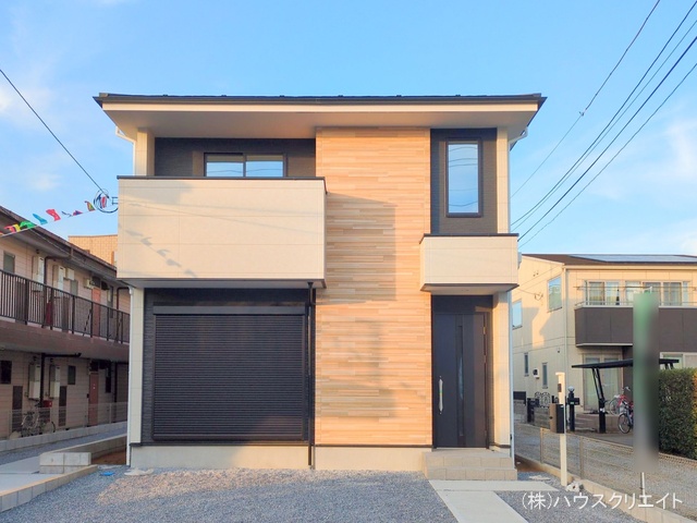 千葉県船橋市習志野2丁目の新築戸建て完成写真 2025年12月22日撮影