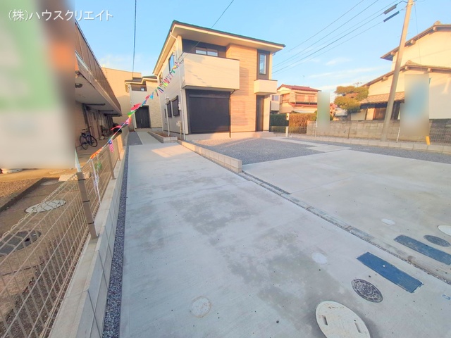 千葉県船橋市習志野2丁目の新築戸建て完成写真 2025年12月22日撮影