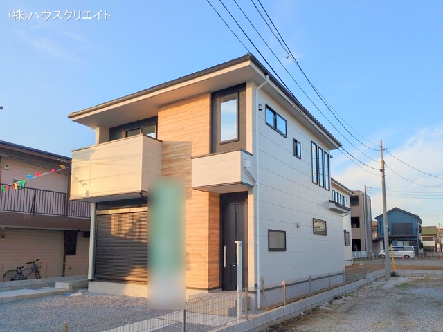 千葉県船橋市習志野2丁目の新築戸建て完成写真 2025年12月22日撮影