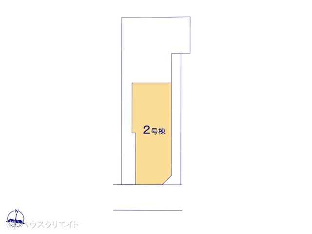 千葉県船橋市習志野2丁目の新築戸建て全体区画図 ※図面と異なる場合は現況を優先