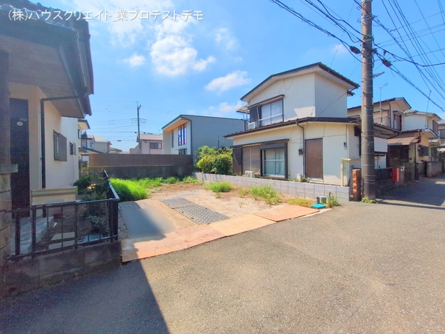 千葉県船橋市八木が谷２丁目の新築戸建て更地・土地写真 2025年9月7日撮影