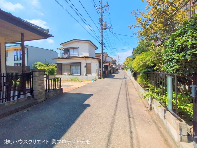 千葉県船橋市八木が谷２丁目の新築戸建て更地・土地写真 2025年9月7日撮影