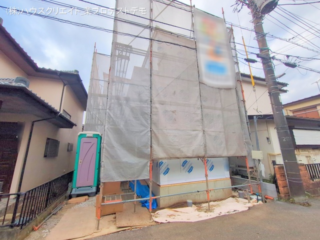 千葉県船橋市八木が谷２丁目の新築戸建てシート写真 2025年11月17日撮影