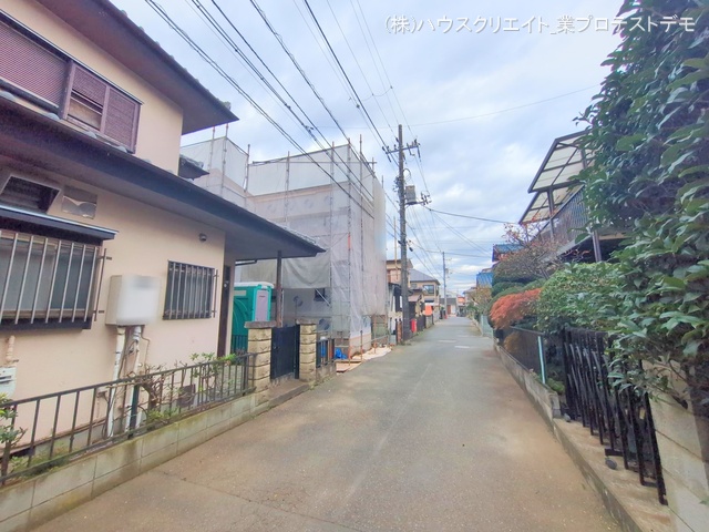 千葉県船橋市八木が谷２丁目の新築戸建てシート写真 2025年11月17日撮影