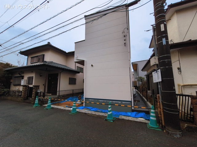 千葉県船橋市八木が谷２丁目の新築戸建て外構写真 2026年3月3日撮影