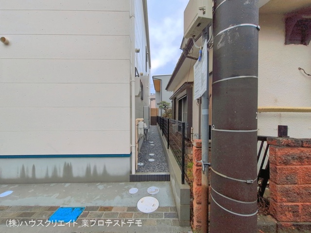 千葉県船橋市八木が谷２丁目の新築戸建て完成写真 2026年3月25日撮影