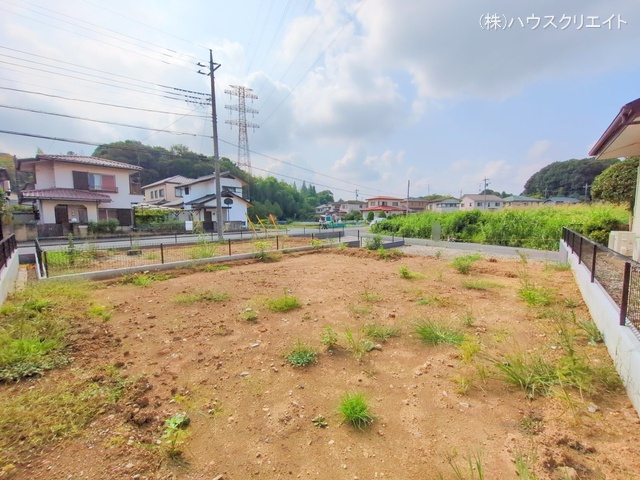 千葉県野田市大殿井の新築戸建て更地・土地写真 2025年9月8日撮影
