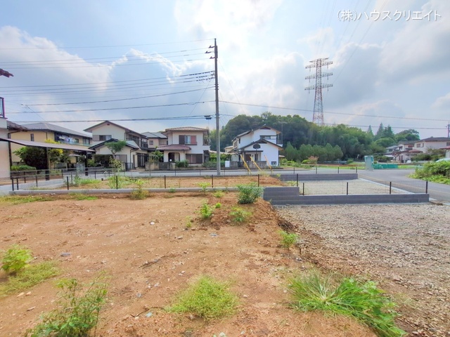 千葉県野田市大殿井の新築戸建て更地・土地写真 2025年9月8日撮影