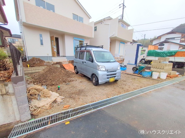 千葉県野田市大殿井の新築戸建て外構写真 2025年12月23日撮影