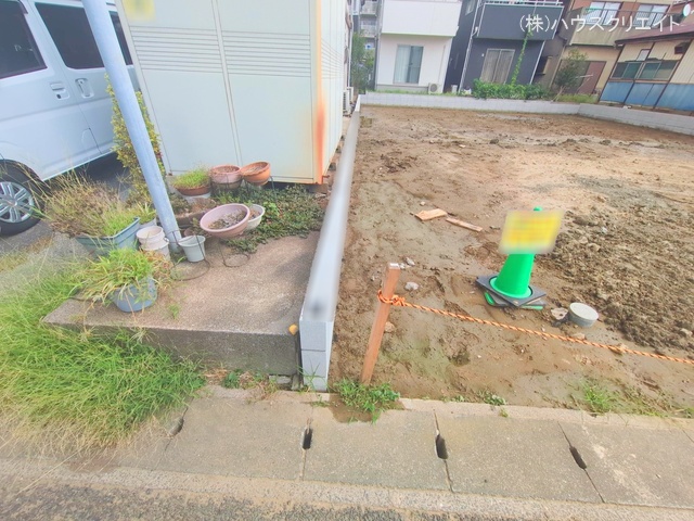 千葉県市川市南大野１丁目の新築戸建て更地・土地写真 2025年9月9日撮影