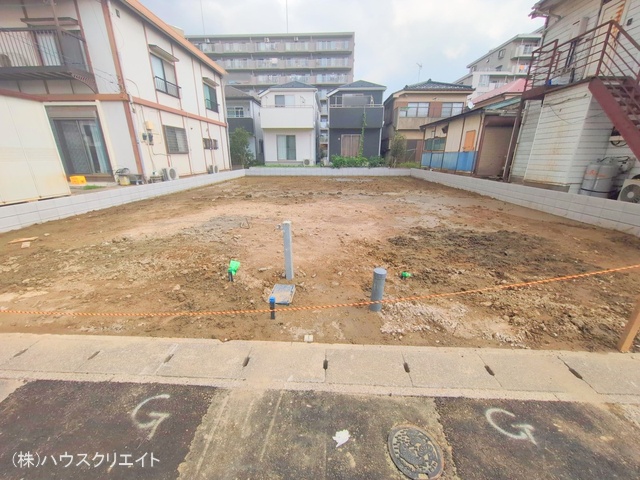 千葉県市川市南大野１丁目の新築戸建て更地・土地写真 2025年9月9日撮影
