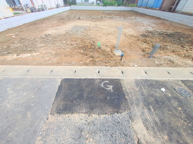 千葉県市川市南大野１丁目の新築戸建て更地・土地写真 2025年9月9日撮影