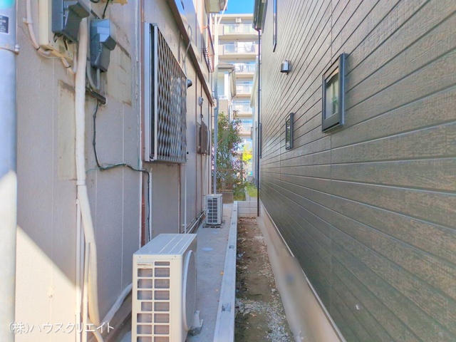 千葉県市川市南大野１丁目の新築戸建て外構写真 2025年11月16日撮影