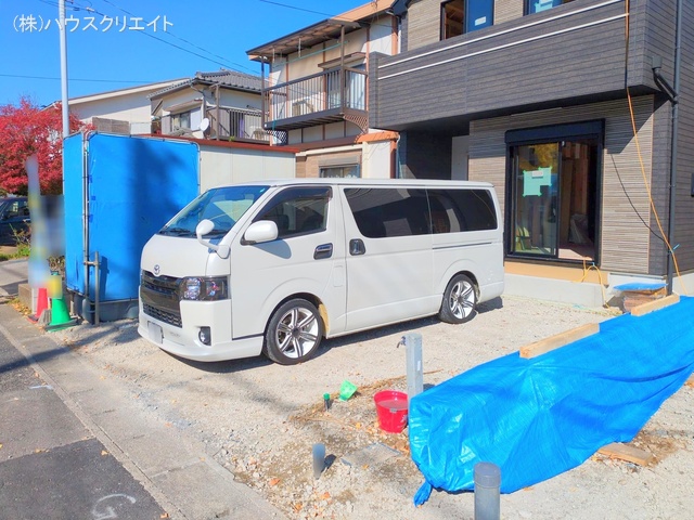 千葉県市川市南大野１丁目の新築戸建て外構写真 2025年11月16日撮影