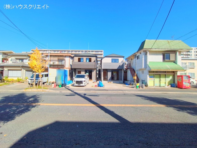 千葉県市川市南大野１丁目の新築戸建て外構写真 2025年11月16日撮影