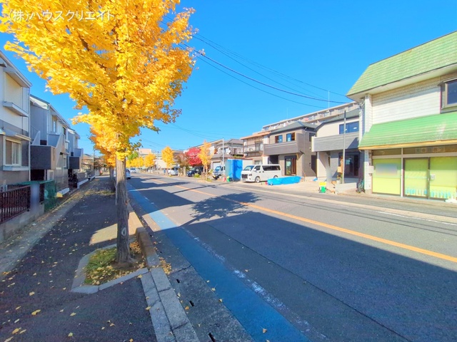 千葉県市川市南大野１丁目の新築戸建て外構写真 2025年11月16日撮影