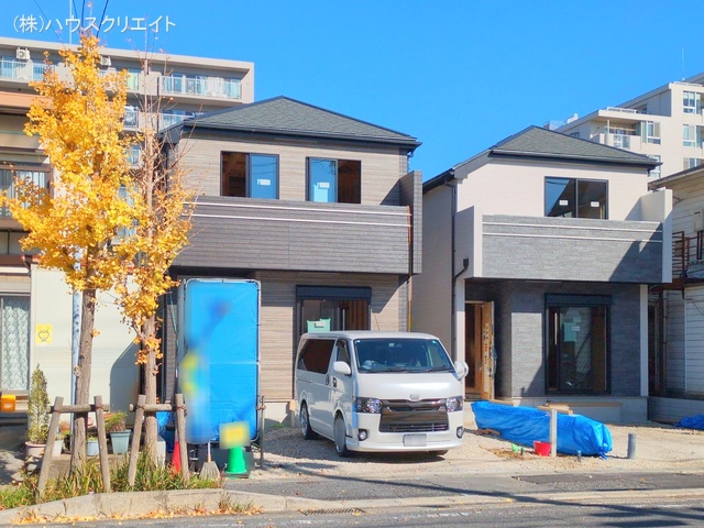 千葉県市川市南大野１丁目の新築戸建て外構写真 2025年11月16日撮影