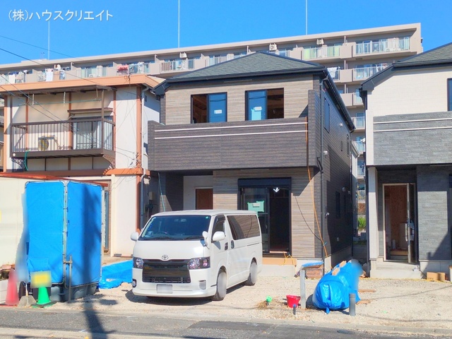 千葉県市川市南大野１丁目の新築戸建て外構写真 2025年11月16日撮影