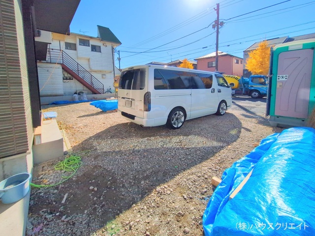 千葉県市川市南大野１丁目の新築戸建て外構写真 2025年11月16日撮影