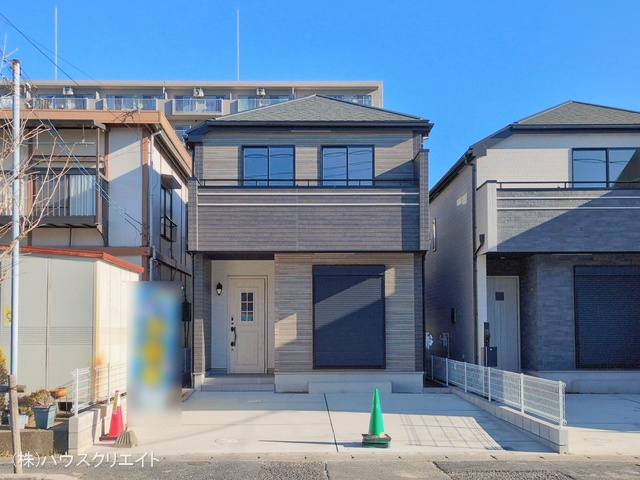 千葉県市川市南大野１丁目の新築戸建て完成写真 2026年1月13日撮影