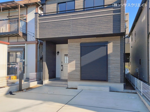 千葉県市川市南大野１丁目の新築戸建て完成写真 2026年1月13日撮影